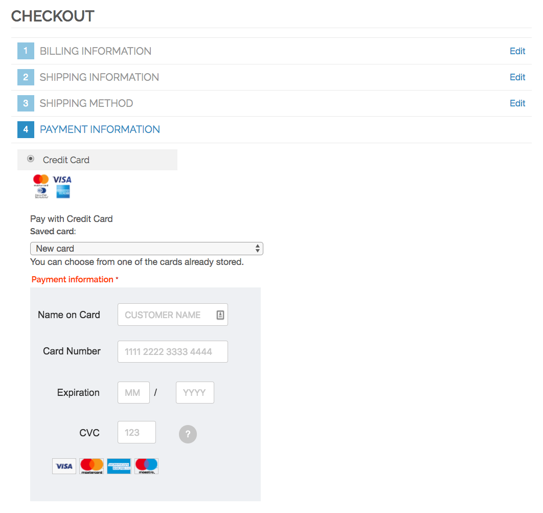 Worldpay JSON API Checkout